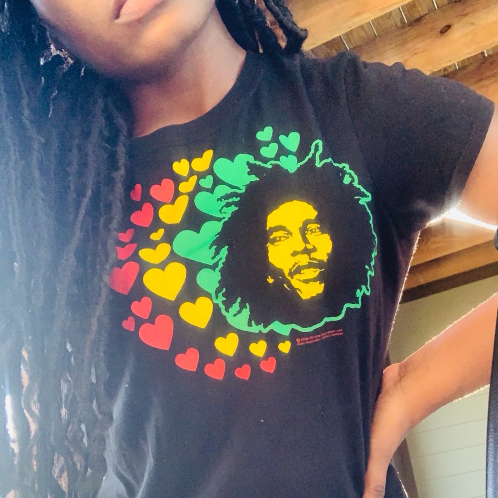 Bob Marley Shirt ❤️💚💛